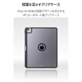 13インチiPad Air(M3/M2) フラップケース 360度回転 背面クリア 2アングル スリープ 写真4