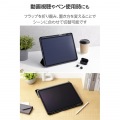 13インチiPad Air(M3/M2) フラップケース 衝撃吸収 Pencil収納 スリープ対応 写真4