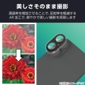 iPhone 17 カメラレンズカバー ガラス 超透明 写真4