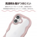 Grippy ハイブリッドケース フレームカラー ウェーブ メタルステッカー付 写真4