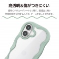 Grippy ハイブリッドケース フレームカラー ウェーブ メタルステッカー付 写真4