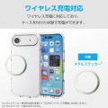 TOUGH SLIM LITE ソフトケース クリスタルクリア メタルステッカー付 写真4