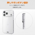 ハイブリッドケース D3O オールクリア メタルステッカー付 写真4