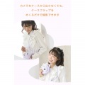 instax mini 12用(チェキ) カメラケース/クリア/パープル 写真4