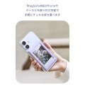 instax(チェキ)mini film用 マグネットフォトフレーム/パープル 写真4