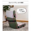 チェアカバー Rタイプ グレージュ 写真4