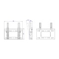 壁掛け金具 角度調整モデルWF03-400(5個セット) 写真4