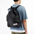 ライダース巾着ザックIMOCK ブラック 21L ヘルメット収納 DBT652-BK  写真4