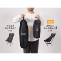 スワルスエックスハイ2 HIGH BACK COMPACT CHAIR 2 キャンプ アウトドア コンパクト チェア DOD ブラック 写真4