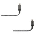 USB Type-C Tough Cable with Lightning Connector/ブラック 写真4