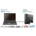 HDDケース/3.5インチHDD/アルミボディ/USB3.1(Gen1)対応/SATA3対応 写真4