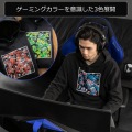 アーティストコラボパーカー ブルー フリーサイズ 写真4