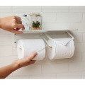アイアントイレットペーパーホルダー【Abel(アベル)】ダブル (ホワイト) 写真4