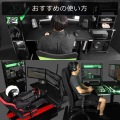 バウヒュッテ デスクサイドラック BHS-600SM-BK ブラック | スチール おしゃれ ラック スチールラック 収納 写真4