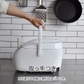 マイコン炊飯ジャー 炊きたて 1升 ホワイト 写真4