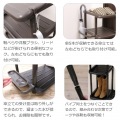 和泉化成 シューズラック5段 組立式 シングル ブラック (38×31×高90.3cm) |日本製 正規品 靴箱 玄関 棚 傘立て 写真4