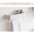 タオルハンガーTEER  幅25 HG-250K ミルク 宮武製作所 | キッチン 写真4