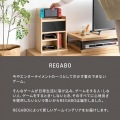 ゲーム機ラック GRK-005 ホワイト 宮武製作所 | ゲーム 収納 リビング 写真4