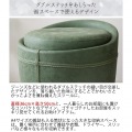 スツール 収納 合成皮革 ウレタン 座面高46 CH-K100F グレー 宮武製作所 写真4