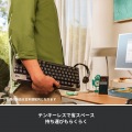K855GR SIGNATURE K855ワイヤレス メカニカルTKL キーボード 写真4