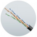 ツメ折れないCat6A LANケーブル スリム 小型コネクター 15m ブルー 写真3