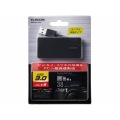 メモリリーダライタ/USB3.0対応/ケーブル収納/SD+microSD+CF/ブラック 写真4