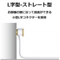 TV接続用アンテナケーブル 写真4