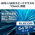 マイクロSD カード 64GB UHS-I 高速データ転送 SD変換アダプタ付 データ復旧サービス 写真4