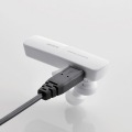 Bluetooth/PC用ヘッドセット/HS10/ホワイト 写真4