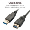 極細USB3.0延長ケーブル(A-A) 写真4