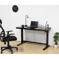 電動昇降デスク メモリー機能付 ブラック 写真4