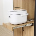 アート食器棚60-100 モダンナチュラル 写真4