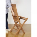 チークチェア2脚組 折りたたみ式 写真4