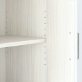 収納棚 ラック 白井産業 幅57cm 高さ180cm ホワイト 白木目 扉付 6ドア キャビネット 整理棚 フルニコ 写真4