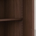 収納棚 ラック 白井産業 幅57cm 高さ180cm ダークブラウン 扉付 4ドア キャビネット 整理棚 フルニコ 写真4