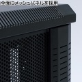 サンワサプライ 19インチマウントサーバーラック(18U) 前後扉、側面パネルに鍵を標準装備、セキュリティ対策に最適 CP-SVC18UN【大型商品の為時間指定不可】 写真4