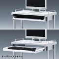 サンワサプライ ハイスタンド 立った状態で入力作業が行えるFA用ラック RAC-317NK【大型商品の為時間指定不可】 写真4
