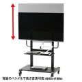 55?65型対応手動上下昇降液晶ディスプレイスタンド 写真4