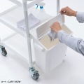3段式ワゴン用蓋付きサイドBOX 大 写真4