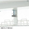 ケーブル配線トレー ワイヤー Lサイズ 汎用タイプ ホワイト 写真4