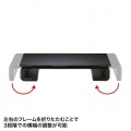 USB Type-C接続ハブ付き机上ラック 写真4