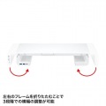 USB Type-C接続ハブ付き机上ラック 写真4