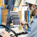 支柱取り付け用タブレットホルダー(2関節) 写真4