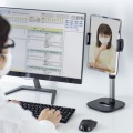 タブレット用伸縮アームスタンド(高さ調節タイプ) 写真4