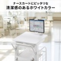 タブレット用クランプアームホルダー(ホワイト) 写真4