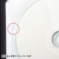 DVD・CDファイルケース(120枚収納・ブラック) 写真4
