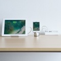 クランプ式USB充電器(USB4ポート・ホワイト) 写真4