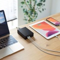 USB充電器(6ポート・合計12A・ブラック) 写真4