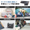 ポータブルソーラーパネル(200W) 写真4