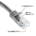 ツメ折れ防止カテゴリ5eSTPLANケーブル 写真4